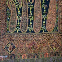 Machine Embroidered Shawls