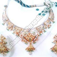 Rajasthani Gold Necklace Set