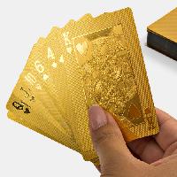 Gold Playing Cards