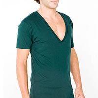 Mens Half Sleeve V Neck T-Shirts