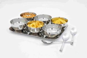 10pc Pearl Serving Bowl & Tray Set