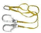 shock absorbing webbing lanyard