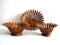 carved wooden handicrafts