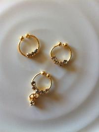 Gold Nose Rings