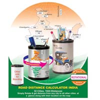 Road Distance Calculator India Pen Stand