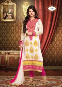 Zeenat Gorgeous Unstitched Party Wear Dress Material