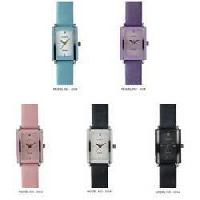 Ladies Leather Strap Wrist Watch