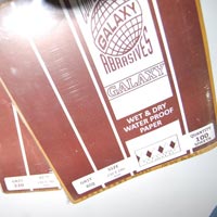 Wet and Dry Paper