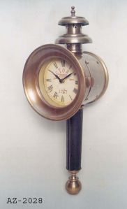 Brass Victoria Clock