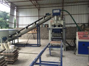 Fully Automatic Fly Ash Bricks & Blocks Making Machine (NH-1001)