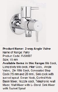 2 Way Angle Valve