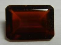 Hessonite Garnet Facet