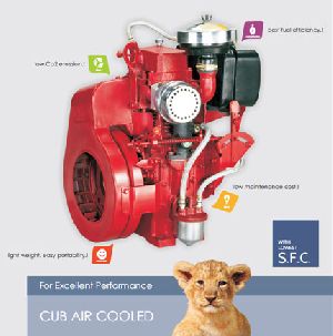 Cub Air Cooled Diesel Engine