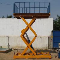 Double Wide Hydraulic Scissors Lift