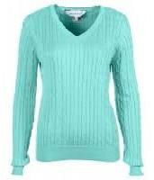 ladies v neck sweaters