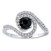 Black Diamond Ring