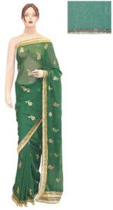 Girlish Indian Bollywood Georgette Saree