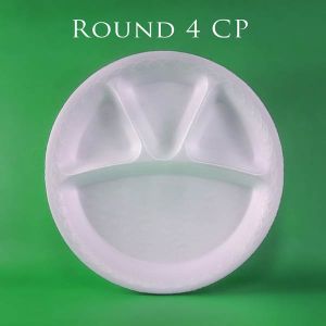 Round Disposable Plates