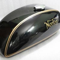 Norton Commando 750 Bike Black Painted Fuel Tank