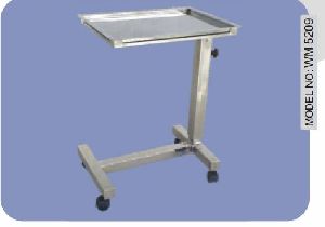 WM 5209 Single Stand Mayos Instrument Trolley