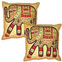 Golden Colour Cushion Covers