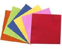 colored paper napkins