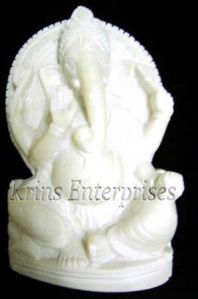 Ke-gg025 Marble Ganesh