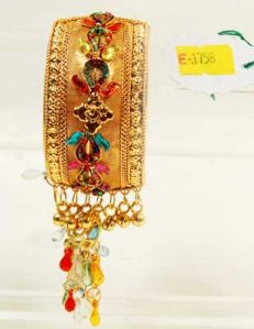 Fancy Gold Bangles E-3758