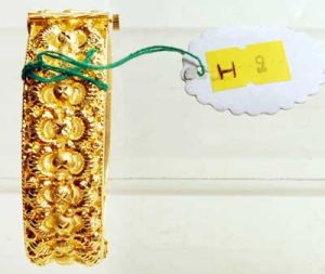 Fancy Gold Bangles H-2