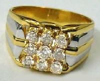 Gold Diamond Rings-15