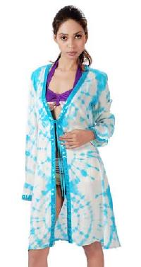 Cotton Hand Tie Dye Long Kaftan