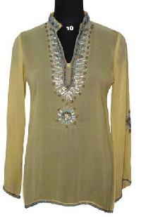 Georgette Hand Sequenced Kurti