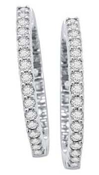 Diamond Earrings : JE-ER-038-W