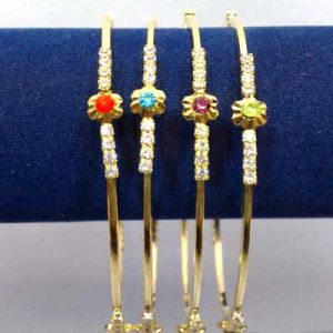 1022 RD Stone Bangles