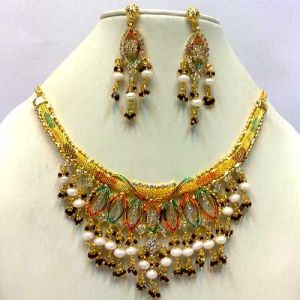 Stone Necklace Sets-9144