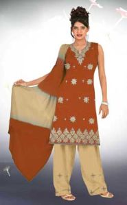 embroidered cotton salwar kameez