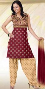 embroidered cotton salwar kameez