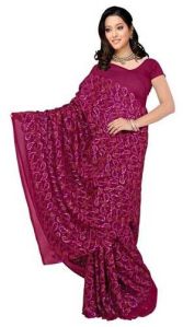 Fancy Embroidered Sarees 04