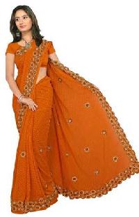 Fancy Embroidered Sarees 06