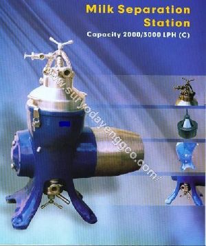 2000-3000 LPH Cream Separator Machine