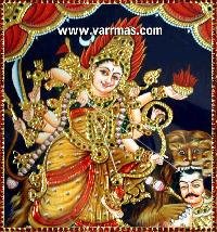Durga Tanjore Paintings