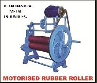 Motorized Rubber Sheeting Roller Machine