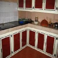 aluminium kitchen cupboard