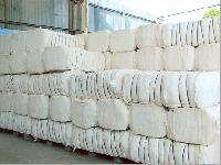 raw cotton bales. indian yellow maize