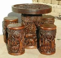 carved furniture