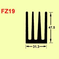 Extruded Heat Sink