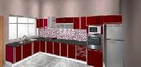 aluminium kitchen cabinets