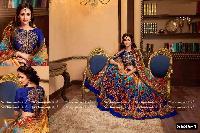 Digital Print Lehenga With Embroidered Blouse