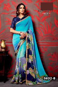 STAR DESIGNER GEORGETTE PRINT SAREE 1