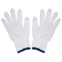 seamless cotton knitted gloves